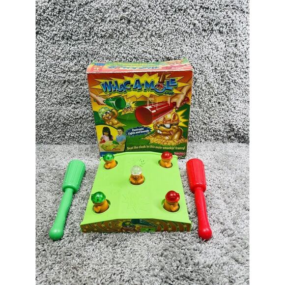 Whac-a-mole Game with Electronic Lights & Sounds Kids Game Toys & Games - Picture 1 of 8